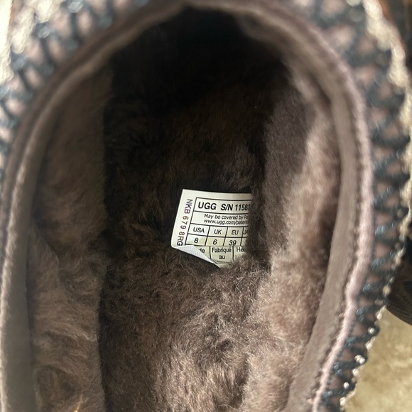 NEW in Box UGG Women's Leopard-Print Tasman Slip-On Clog in Brown - Picture 5 of 5